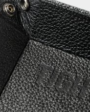 画像2: TIGHTBOOTH/SQUARE LEATHER TRAY（Black）［スクエアレザートレイ-25秋冬］ (2)