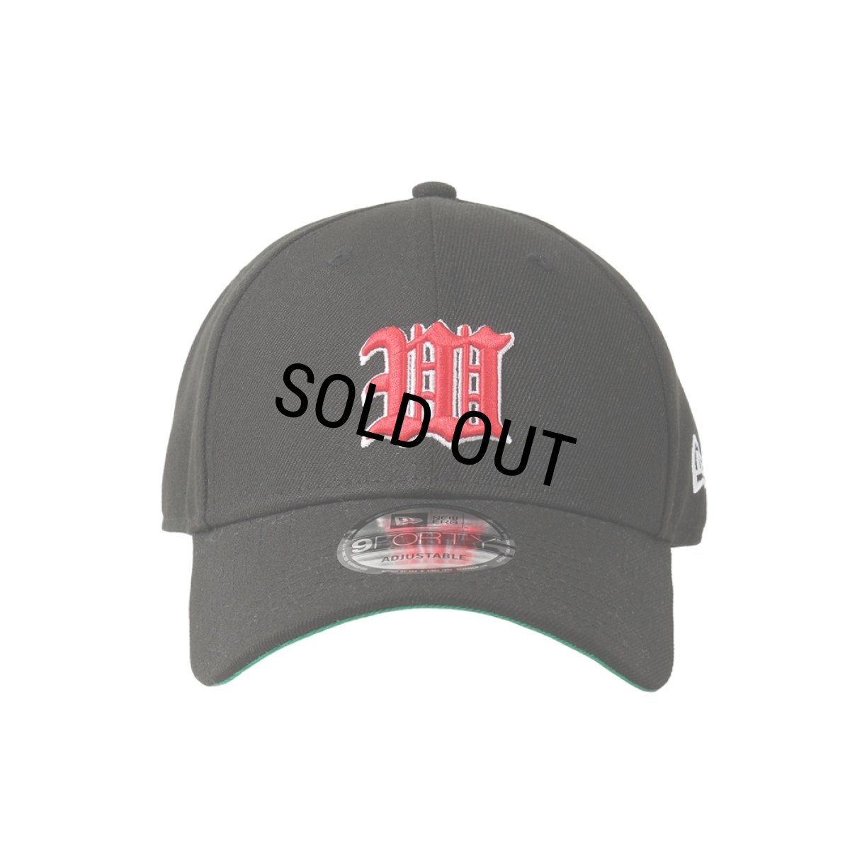 画像1: WACKO MARIA/NEW ERA / 9FORTY（BLACK/RED）［9FORTYキャップ-25秋冬］ (1)