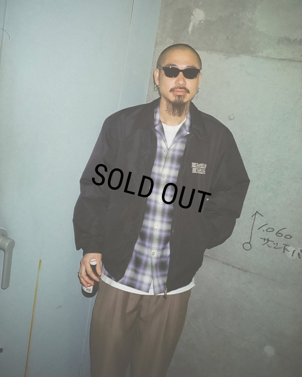 画像4: WACKO MARIA/MCGREGOR / NYLON ANTI-FREEZE JACKET（BLACK）［ナイロンアンチフリーズJKT-25秋冬］ (4)