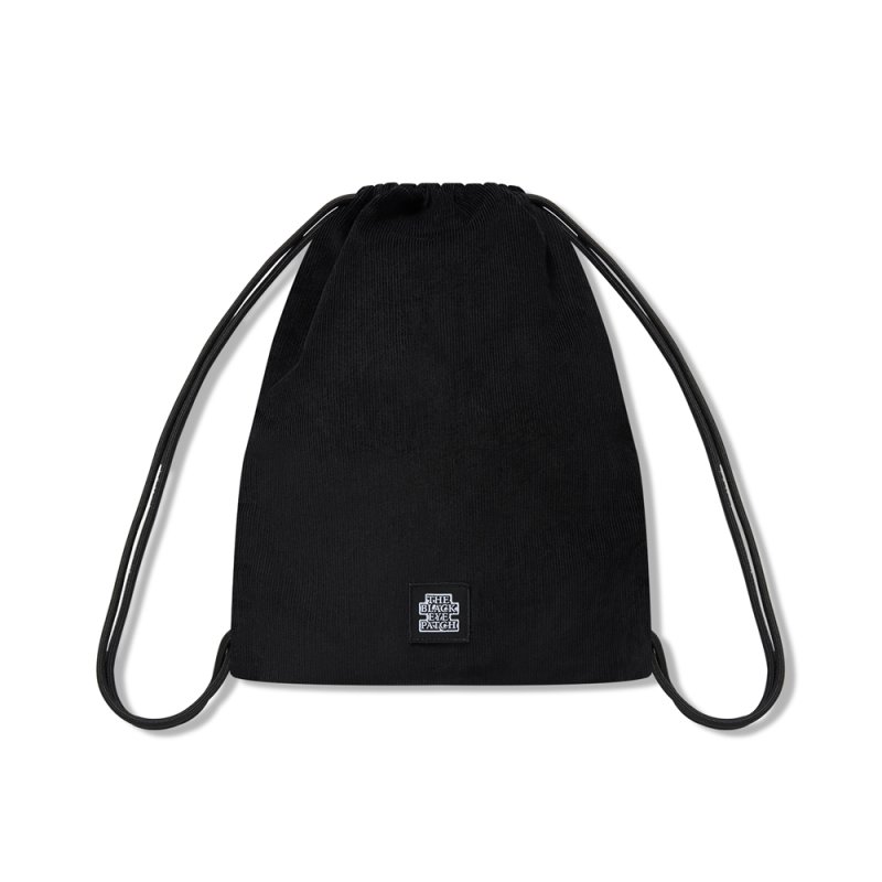 画像1: BlackEyePatch/OG LABEL CORDUROY GYM BAG（BLACK）
