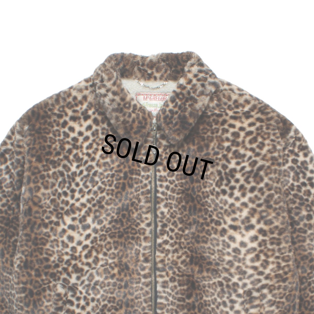 画像3: WACKO MARIA/MCGREGOR / LEOPARD FAUX FUR ANTI-FREEZE JACKET（BEIGE）［レオパードファーアンチフリーズJKT-25秋冬］ (3)