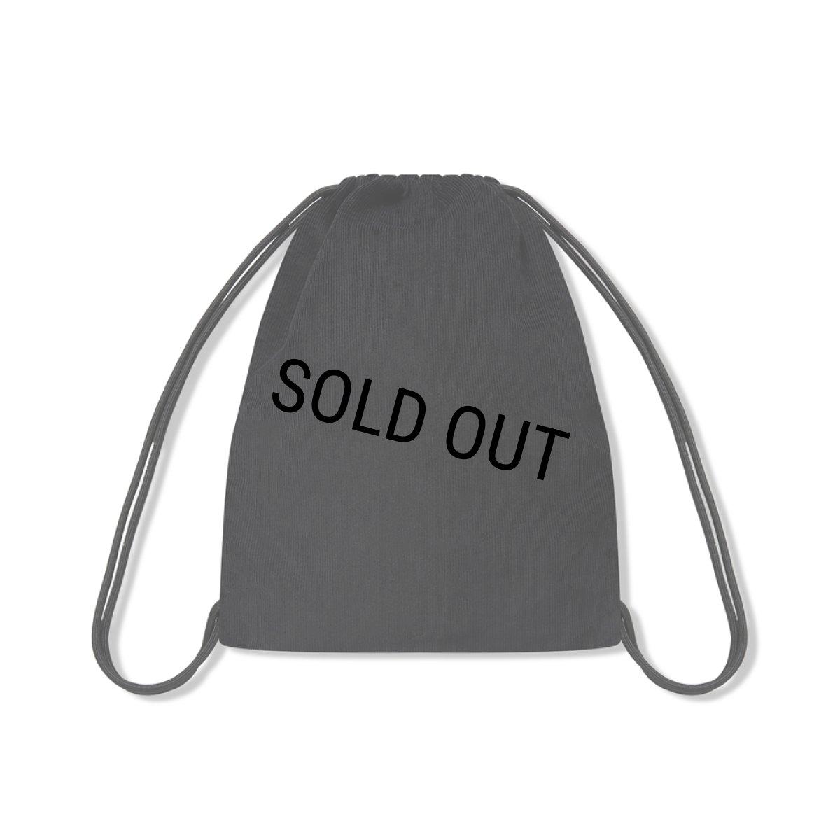 画像2: BlackEyePatch/OG LABEL CORDUROY GYM BAG（BLACK） (2)