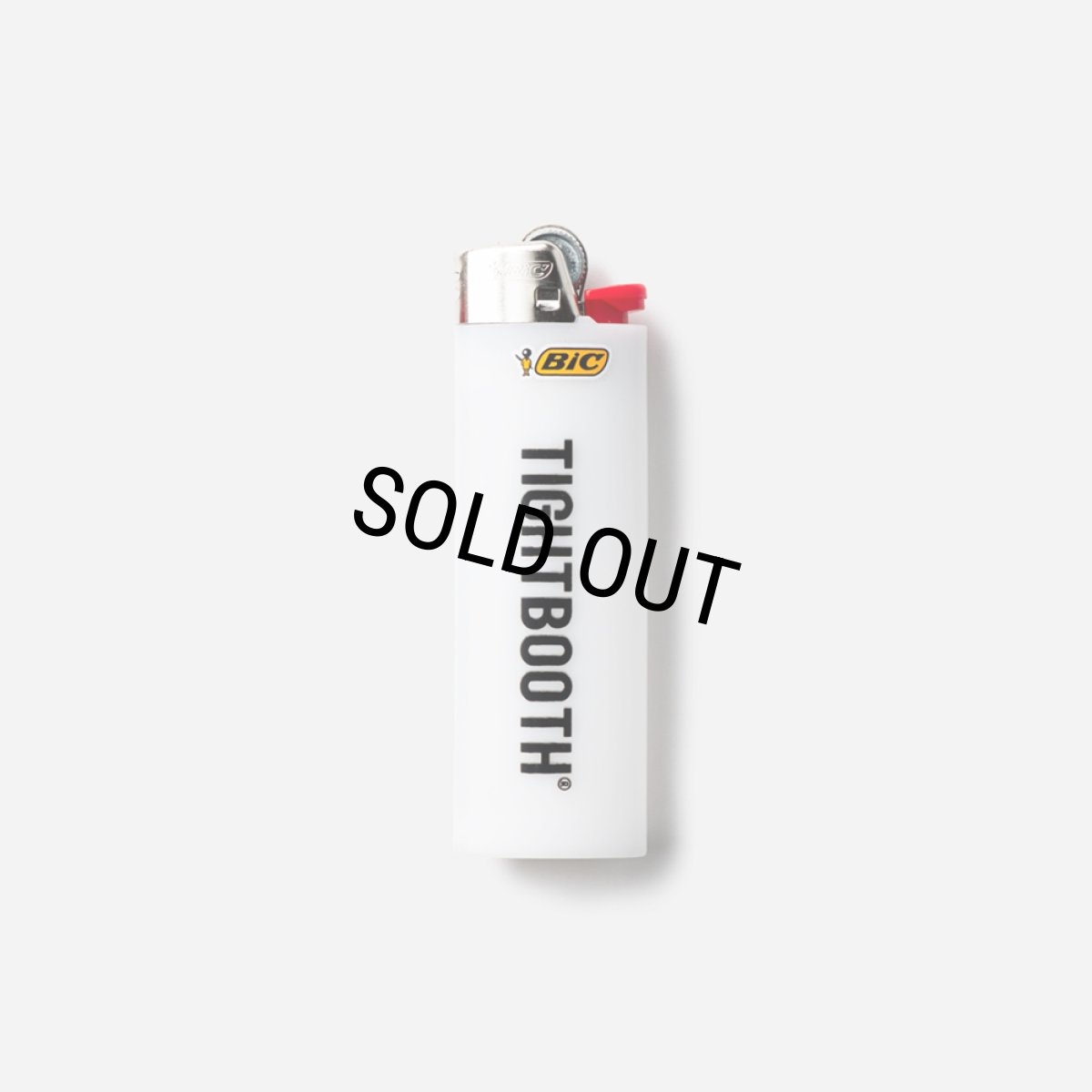 画像1: TIGHTBOOTH/LOGO LIGHTER（White）［ロゴライター-25秋冬］ (1)