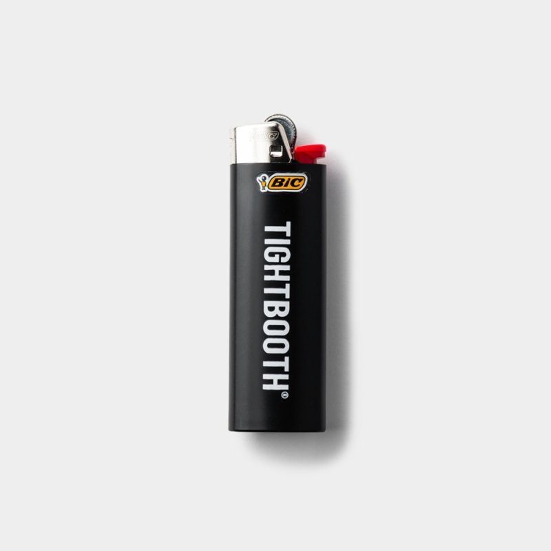 画像1: TIGHTBOOTH/LOGO LIGHTER（Black）［ロゴライター-25秋冬］