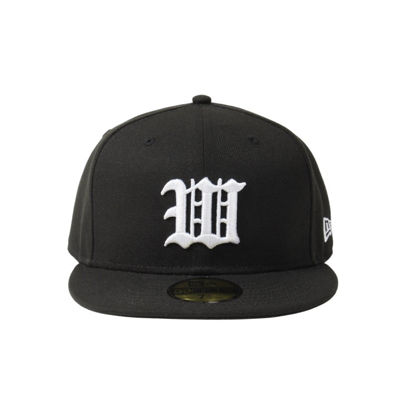 画像1: WACKO MARIA/NEW ERA / 59FIFTY（BLACK/WHITE）［59FIFTYキャップ-25秋冬］