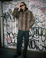 画像4: WACKO MARIA/MCGREGOR / LEOPARD FAUX FUR ANTI-FREEZE JACKET（BEIGE）［レオパードファーアンチフリーズJKT-25秋冬］ (4)