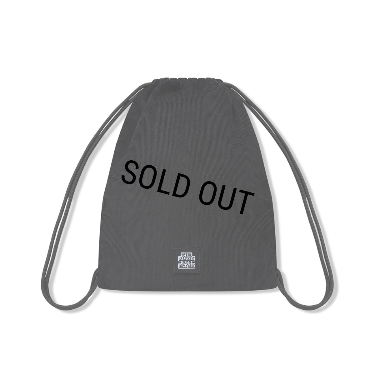 画像1: BlackEyePatch/OG LABEL CORDUROY GYM BAG（BLACK） (1)