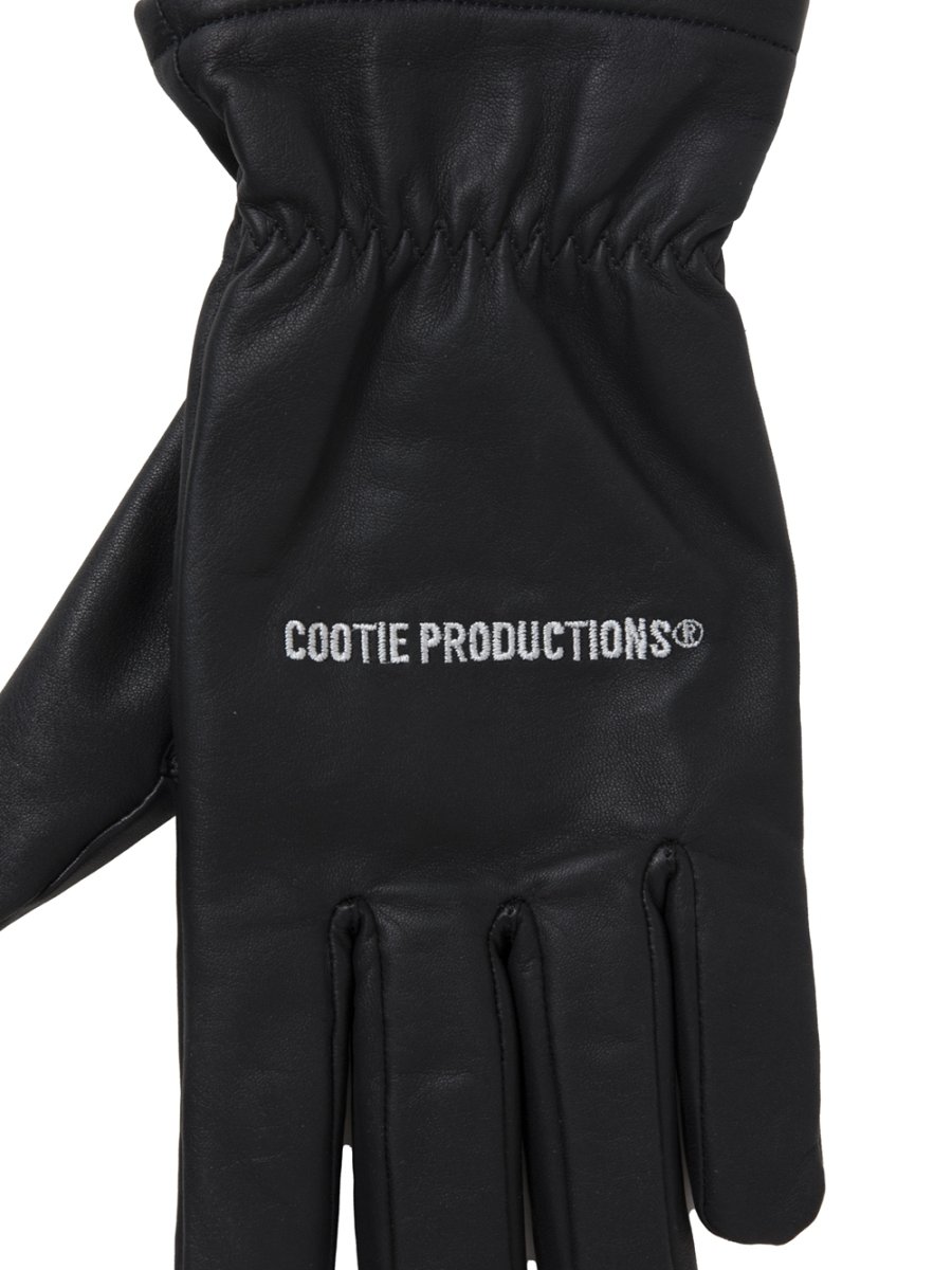 画像3: COOTIE PRODUCTIONS/Leather Glove（Black）［レザーグローブ-25秋冬］ (3)