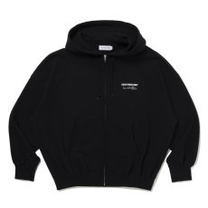 画像2: COOTIE PRODUCTIONS/Sweat Zip Hoodie（Tire with Chains）（Black）［スウェットジップフーディー-25秋冬］ (2)