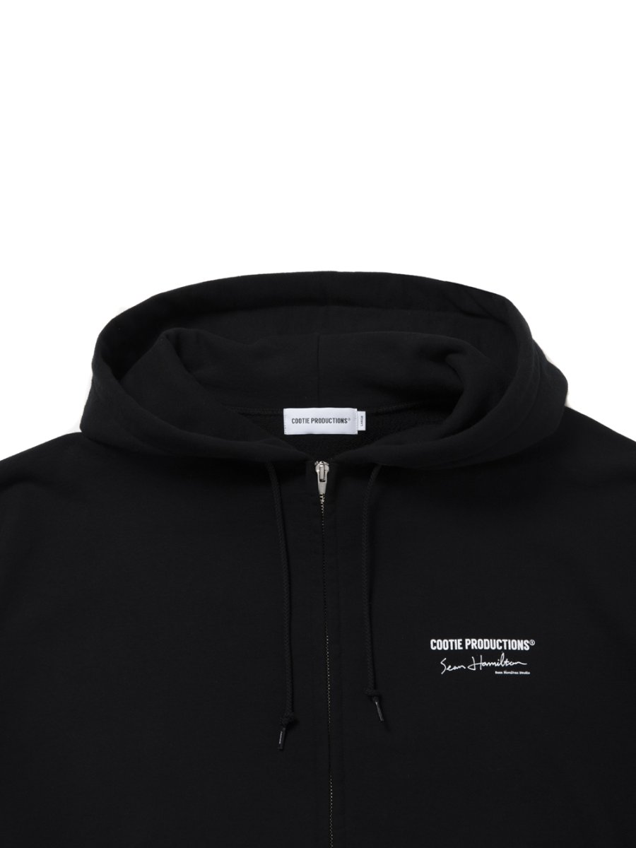 画像3: COOTIE PRODUCTIONS/Sweat Zip Hoodie（Tire with Chains）（Black）［スウェットジップフーディー-25秋冬］ (3)
