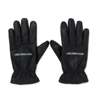 COOTIE PRODUCTIONS レザーグローブ L 24AW COOTIE PRODUCTIONS/Leather Glove（Black）［レザーグローブ-25秋冬