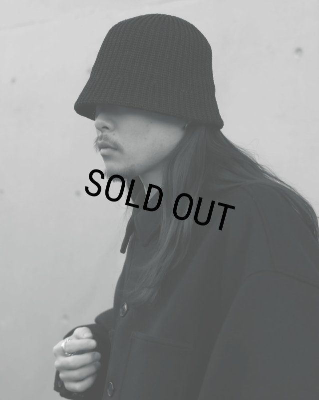 COOTIE PRODUCTIONS/Knit Crusher Hat（Black）［ニットクラッシャー