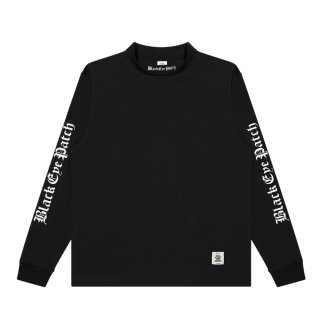 BlackEyePatch/OE LOGO MOCK NECK L/S TEE（BLACK） - JONAS