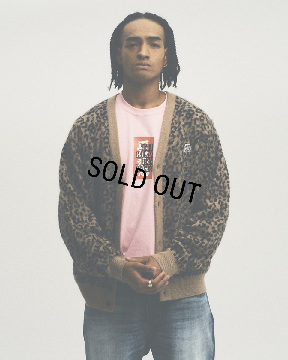 画像3: BlackEyePatch/OG LABEL MOHAIR CARDIGAN（LEOPARD） (3)