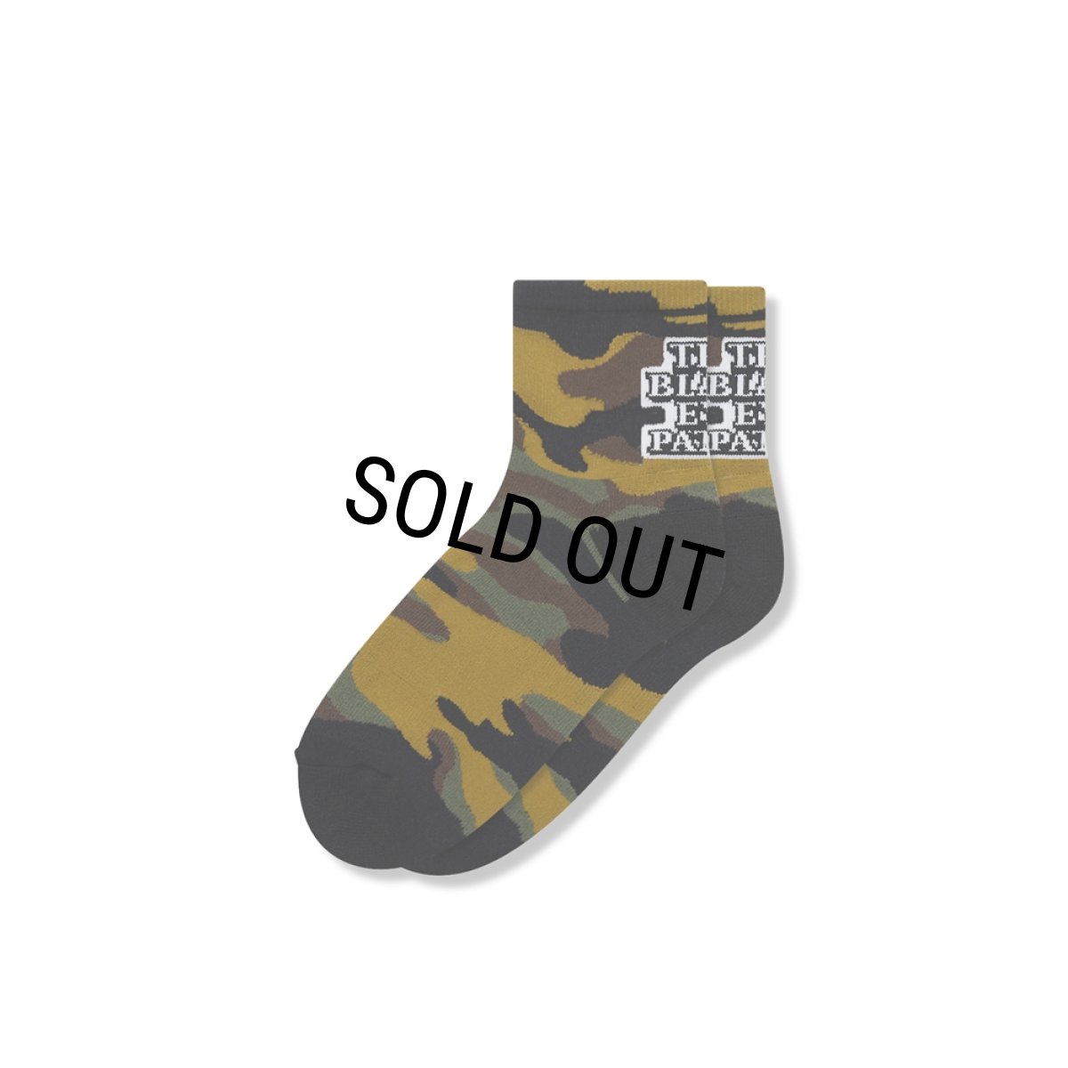 画像1: BlackEyePatch/OG LABEL CAMO SOCKS（WOODLAND CAMO） (1)