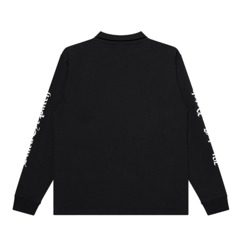 画像2: BlackEyePatch/OE LOGO MOCK NECK L/S TEE(BLACK)