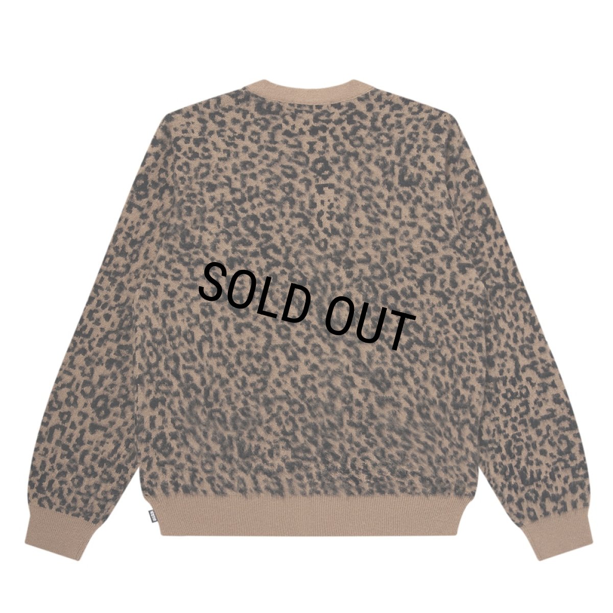 画像2: BlackEyePatch/OG LABEL MOHAIR CARDIGAN（LEOPARD） (2)