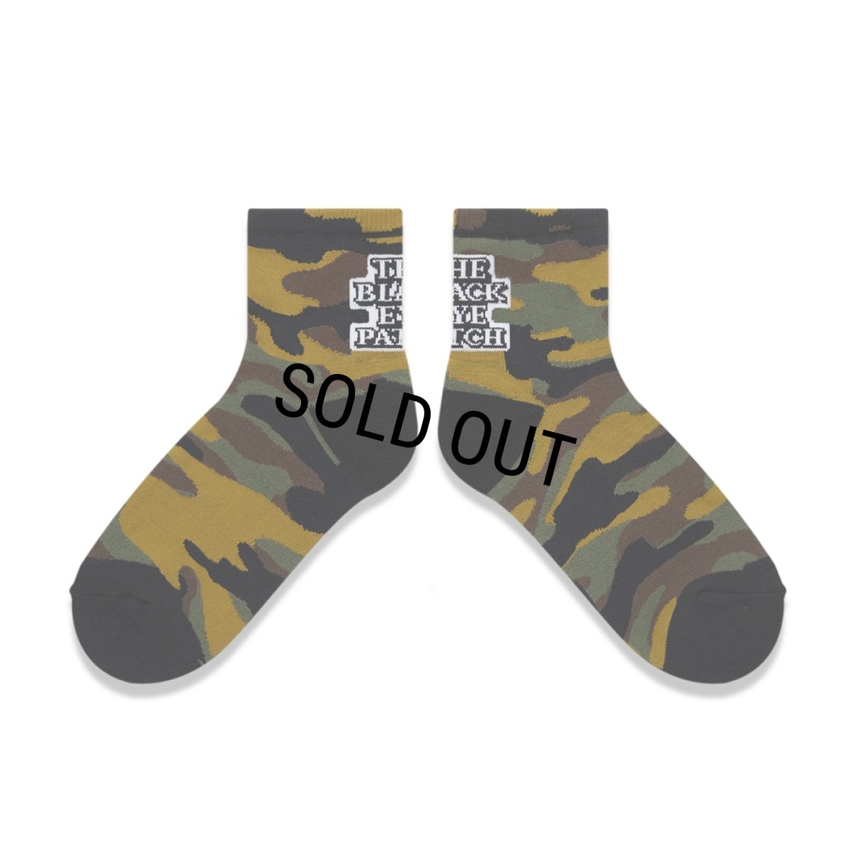 画像2: BlackEyePatch/OG LABEL CAMO SOCKS（WOODLAND CAMO） (2)