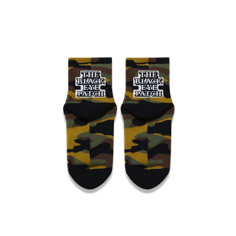 画像3: BlackEyePatch/OG LABEL CAMO SOCKS（WOODLAND CAMO）