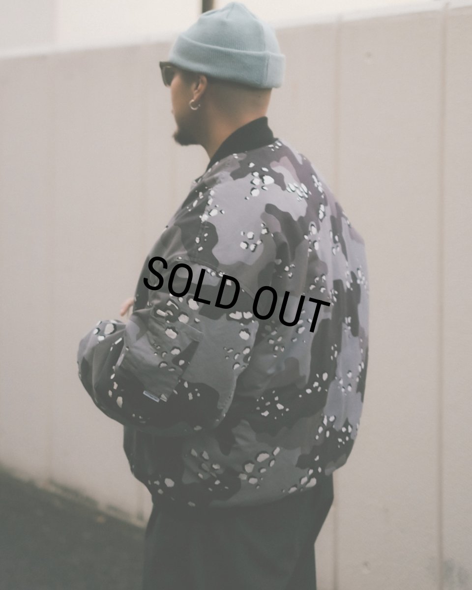 画像12: COOTIE PRODUCTIONS/Camouflage Padded Bomber Jacket（City Desert）［カモフラージュパデッドボンバーJKT-25秋冬］ (12)