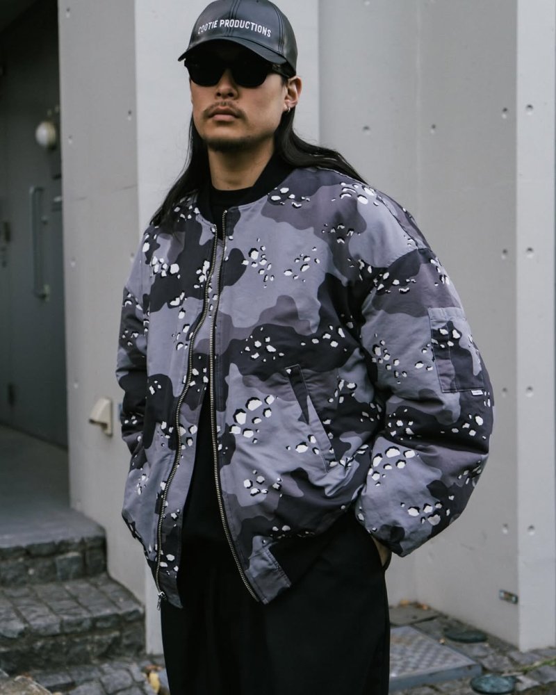 画像3: COOTIE PRODUCTIONS/Camouflage Padded Bomber Jacket（City Desert）［カモフラージュパデッドボンバーJKT-25秋冬］