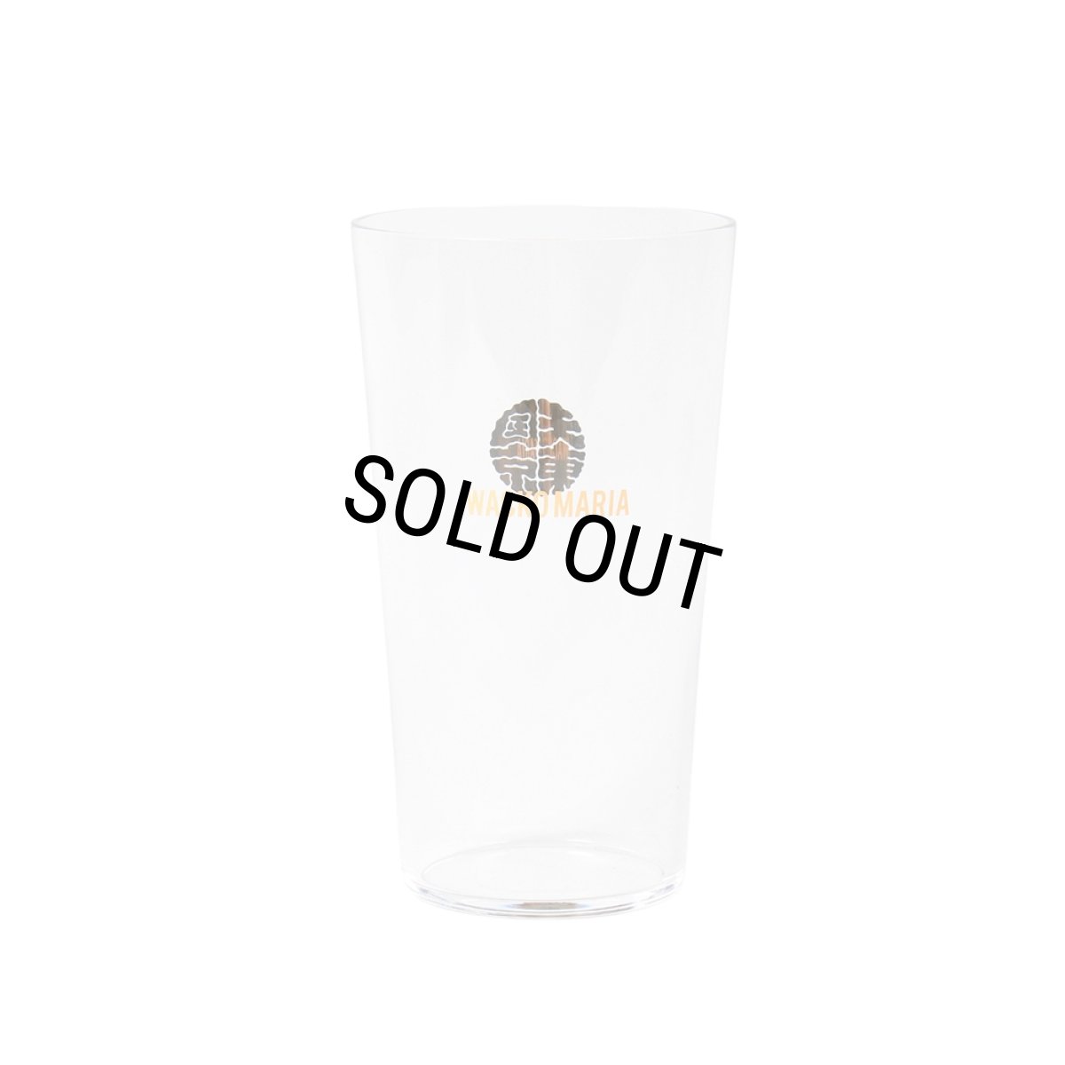 画像2: WACKO MARIA/木村硝子店 / TUMBLER GLASS（ONE）［タンブラーグラス-25秋冬］ (2)