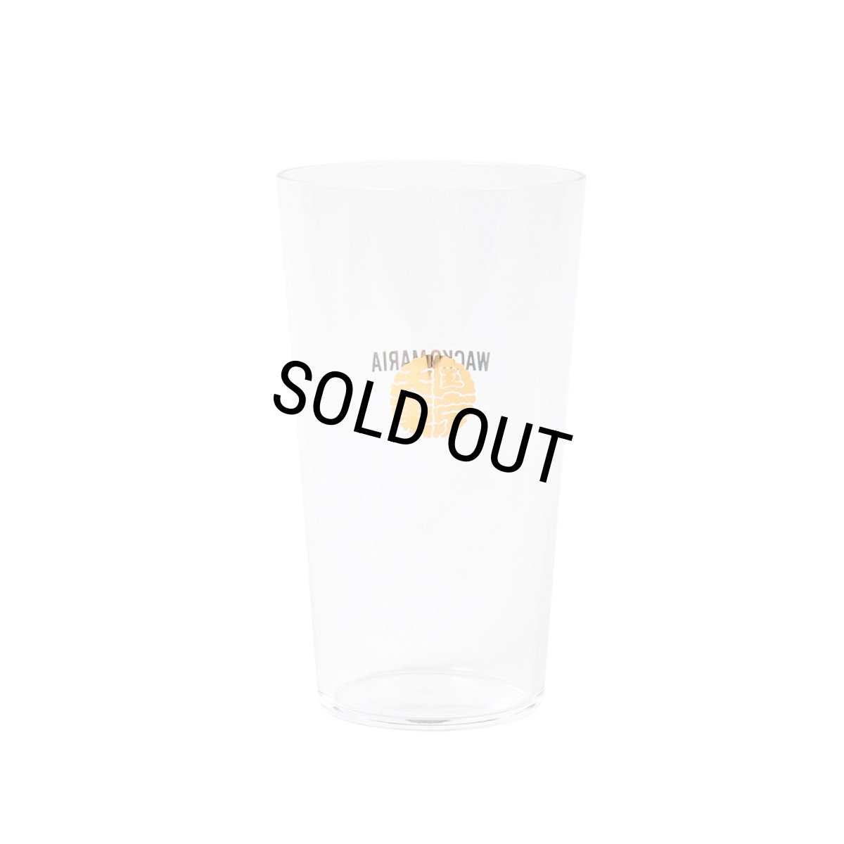 画像1: WACKO MARIA/木村硝子店 / TUMBLER GLASS（ONE）［タンブラーグラス-25秋冬］ (1)