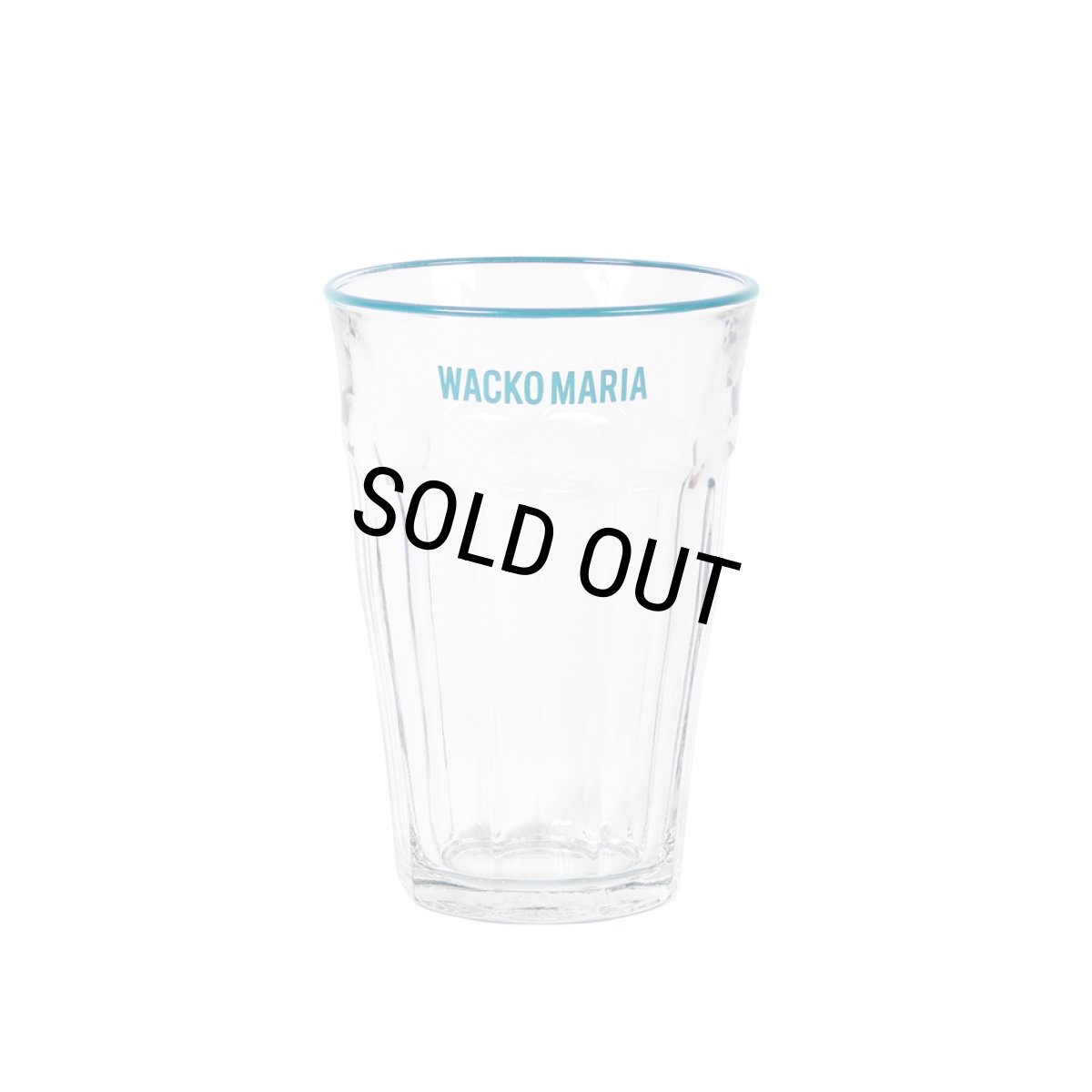 画像1: WACKO MARIA/DURALEX / GLASS CUP（BLUE）［グラスカップ-25秋冬］ (1)