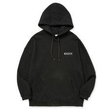画像1: CALEE/O/E LOGO HEAVY WEIGHT PULLOVER HD（BLACK）［プルオーバーパーカー-25秋冬］ (1)