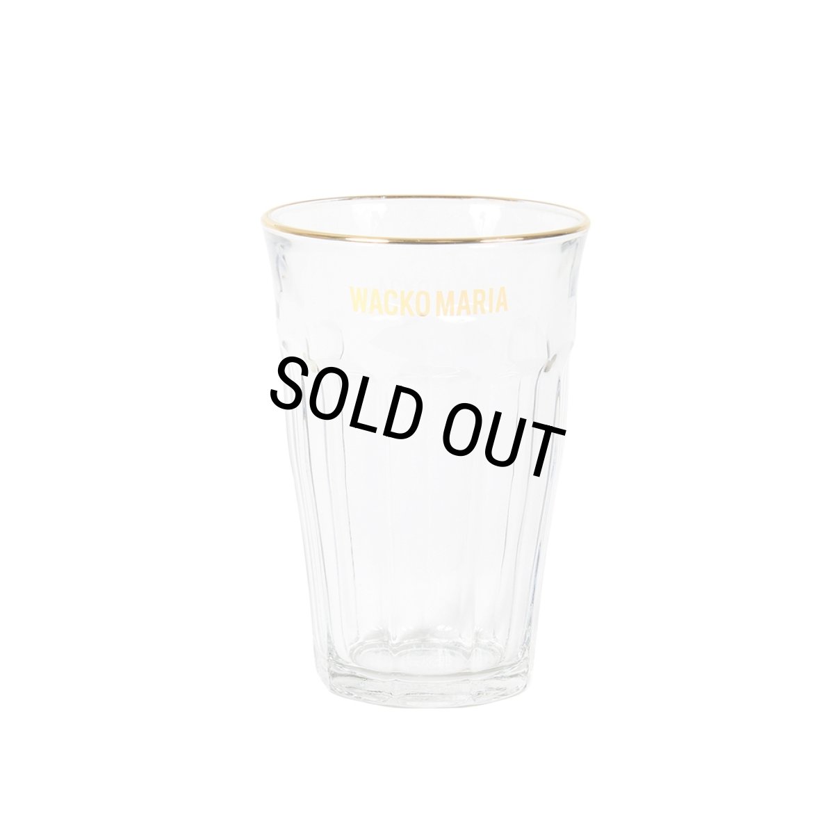 画像1: WACKO MARIA/DURALEX / GLASS CUP（GOLD）［グラスカップ-25秋冬］ (1)