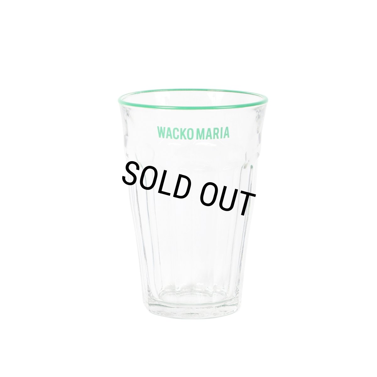 画像1: WACKO MARIA/DURALEX / GLASS CUP（GREEN）［グラスカップ-25秋冬］ (1)