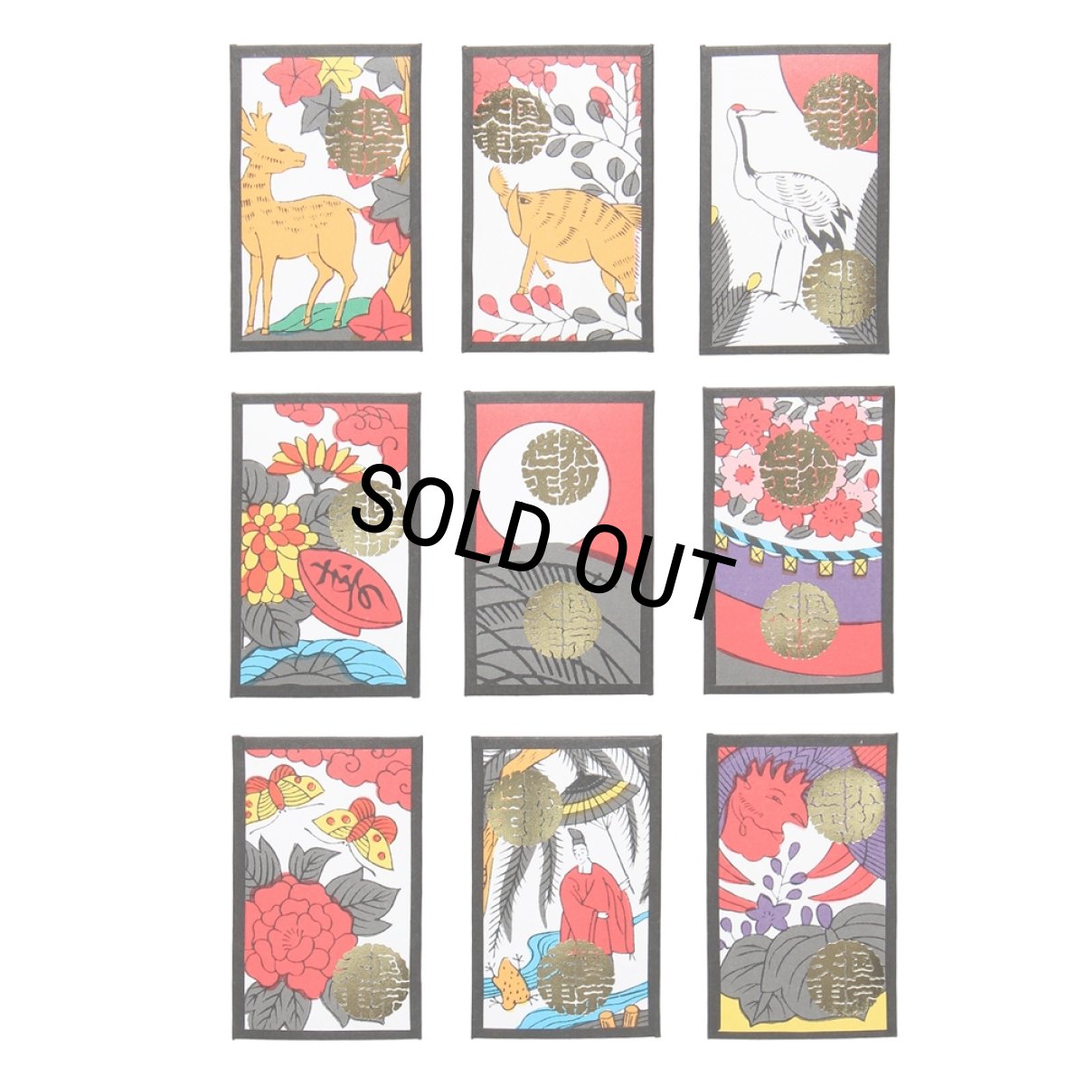 画像3: WACKO MARIA/京都大石天狗堂 / 花札（ONE）［花札-25秋冬］ (3)