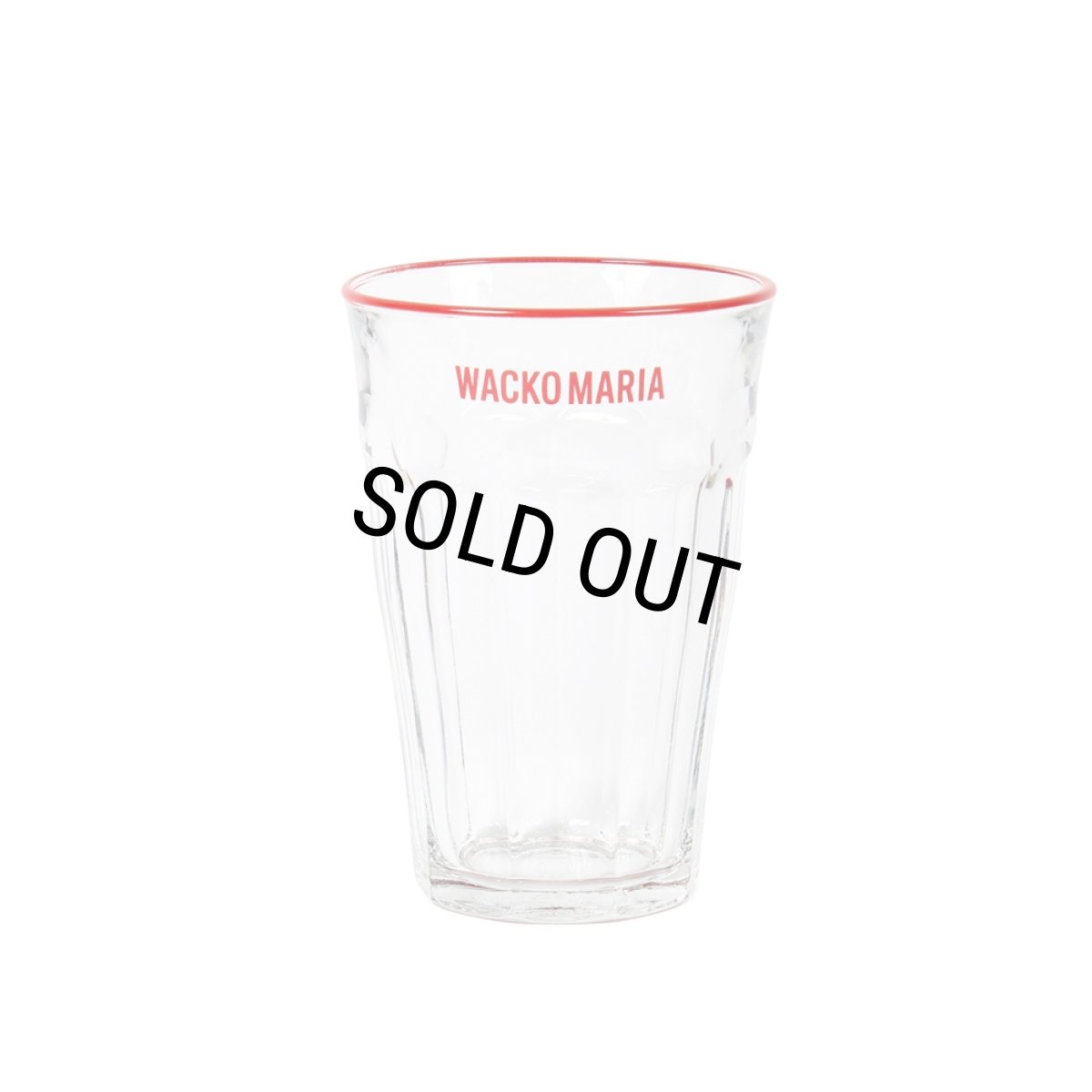 画像1: WACKO MARIA/DURALEX / GLASS CUP（RED）［グラスカップ-25秋冬］ (1)