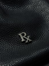 画像2: ANTIDOTE BUYERS CLUB/Leather Drawstring Bag（Black） (2)