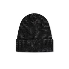 画像2: BlackEyePatch/OG LABEL REFLECTOR WOVEN BEANIE（BLACK） (2)