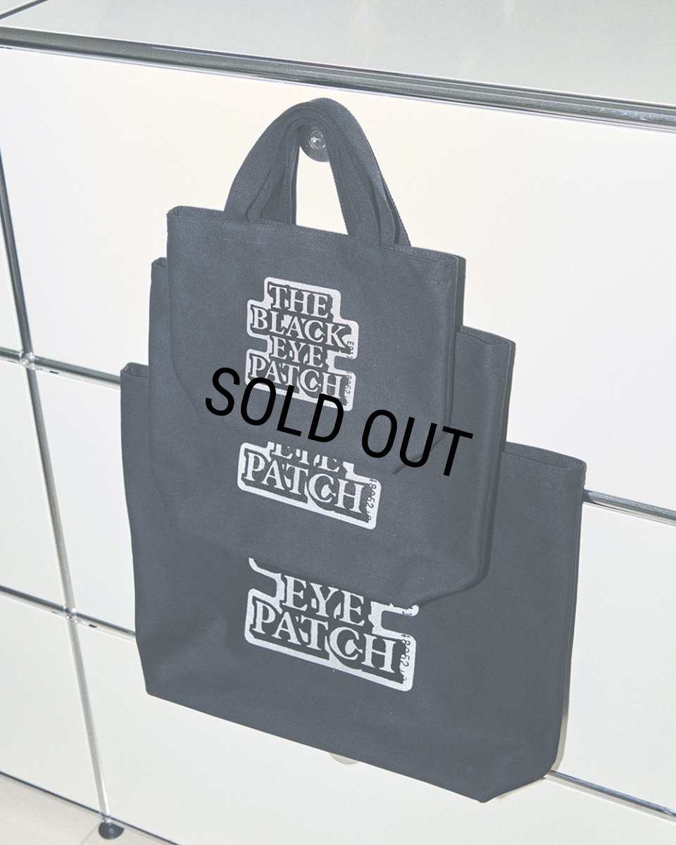 画像2: BlackEyePatch/REFLECTIVE OG LABEL MEDIUM TOTE（BLACK） (2)