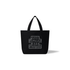 画像1: BlackEyePatch/REFLECTIVE OG LABEL MEDIUM TOTE（BLACK） (1)