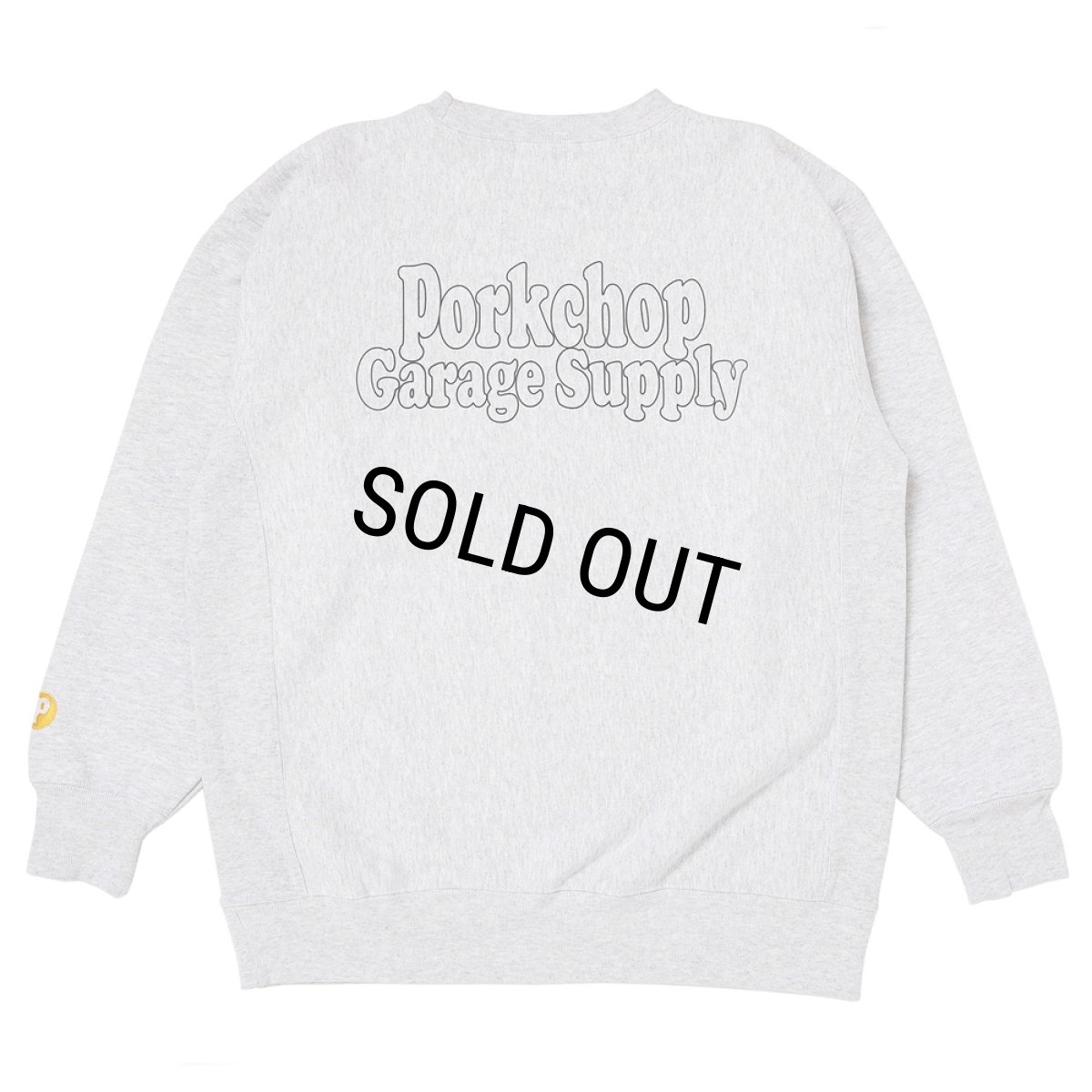 画像2: PORKCHOP/80's CALIF SWEAT（ASH）［80'sカリフォルニアスウェット-25秋冬］ (2)