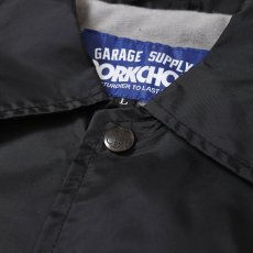 画像4: PORKCHOP/80's CALIF COACH JKT（BLACK）［80'sカリフォルニアコーチJKT-25秋冬］ (4)