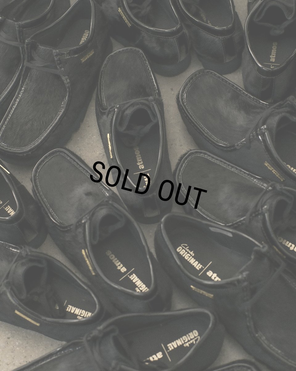 画像13: BlackEyePatch/Clarks Wallabee Black Hair On BlackEyePatch atmos（BLACK） (13)