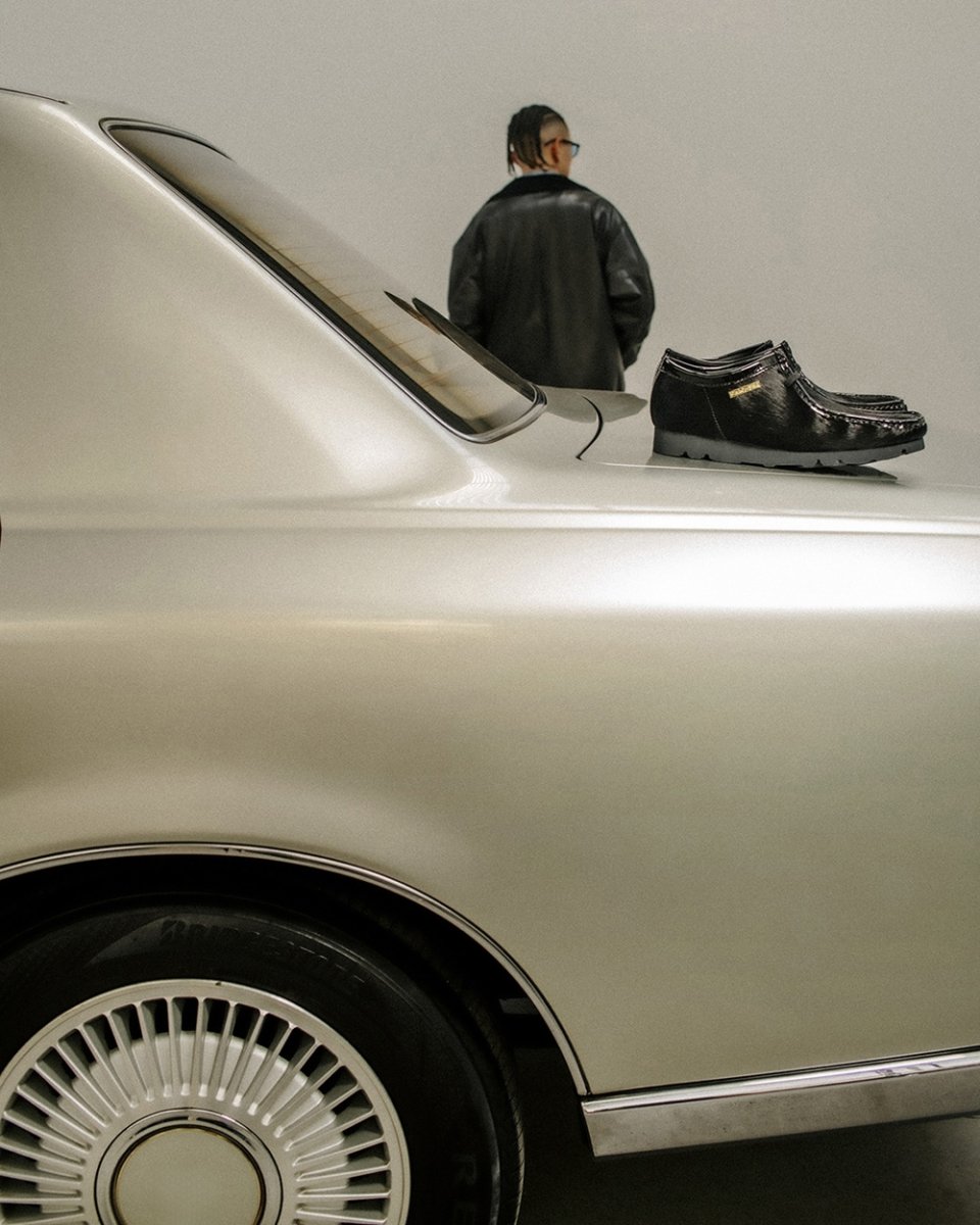 画像12: BlackEyePatch/Clarks Wallabee Black Hair On BlackEyePatch atmos（BLACK） (12)