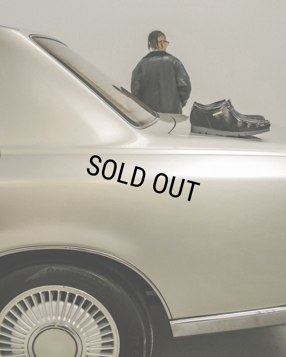 画像12: BlackEyePatch/Clarks Wallabee Black Hair On BlackEyePatch atmos（BLACK） (12)