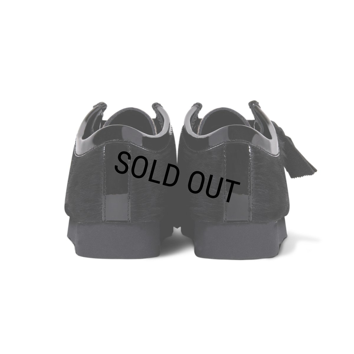 画像3: BlackEyePatch/Clarks Wallabee Black Hair On BlackEyePatch atmos（BLACK） (3)