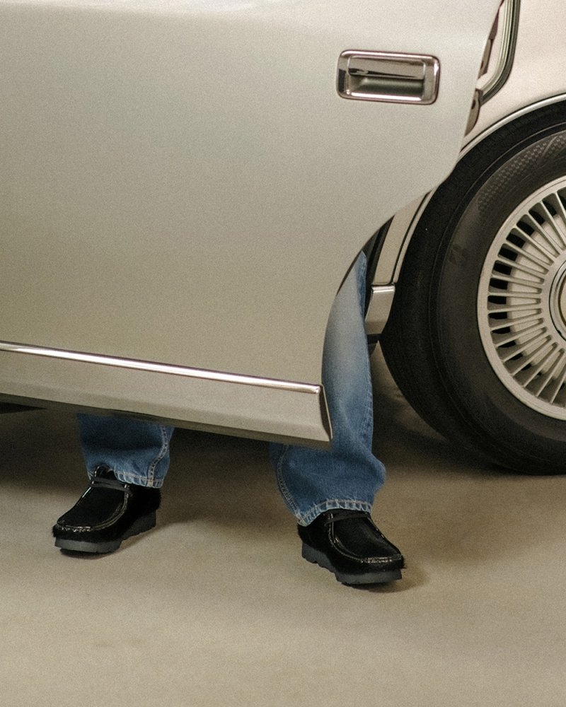 画像3: BlackEyePatch/Clarks Wallabee Black Hair On BlackEyePatch atmos（BLACK）