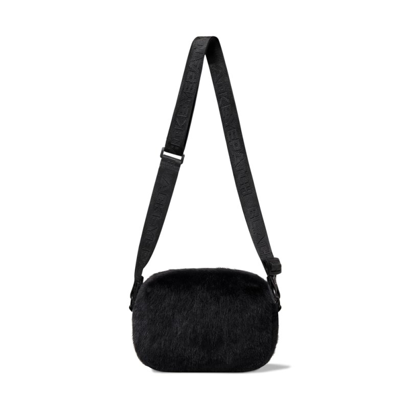 画像2: BlackEyePatch/OG LABEL FAUX FUR SHOULDER BAG（BLACK）
