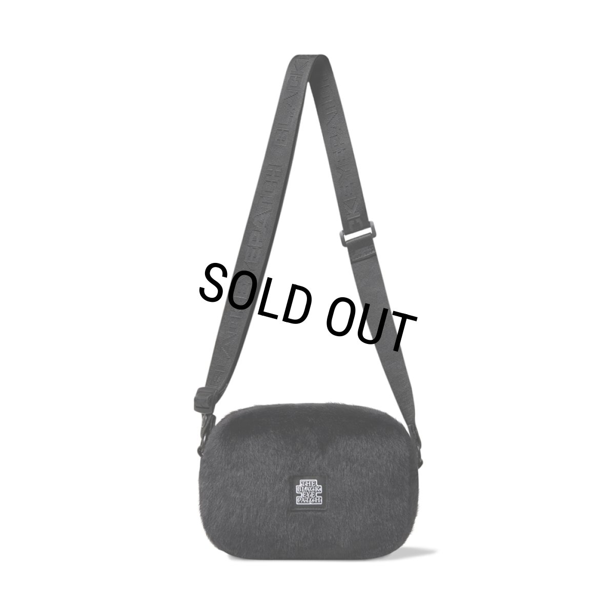 画像1: BlackEyePatch/OG LABEL FAUX FUR SHOULDER BAG（BLACK） (1)
