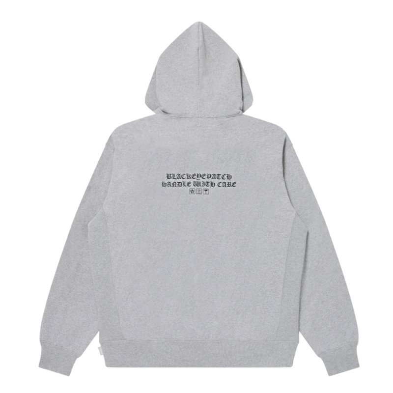 画像2: BlackEyePatch/OE OG LABEL HOODIE（HEATHER GRAY）