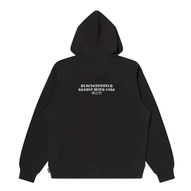 画像2: BlackEyePatch/OE OG LABEL HOODIE（BLACK）