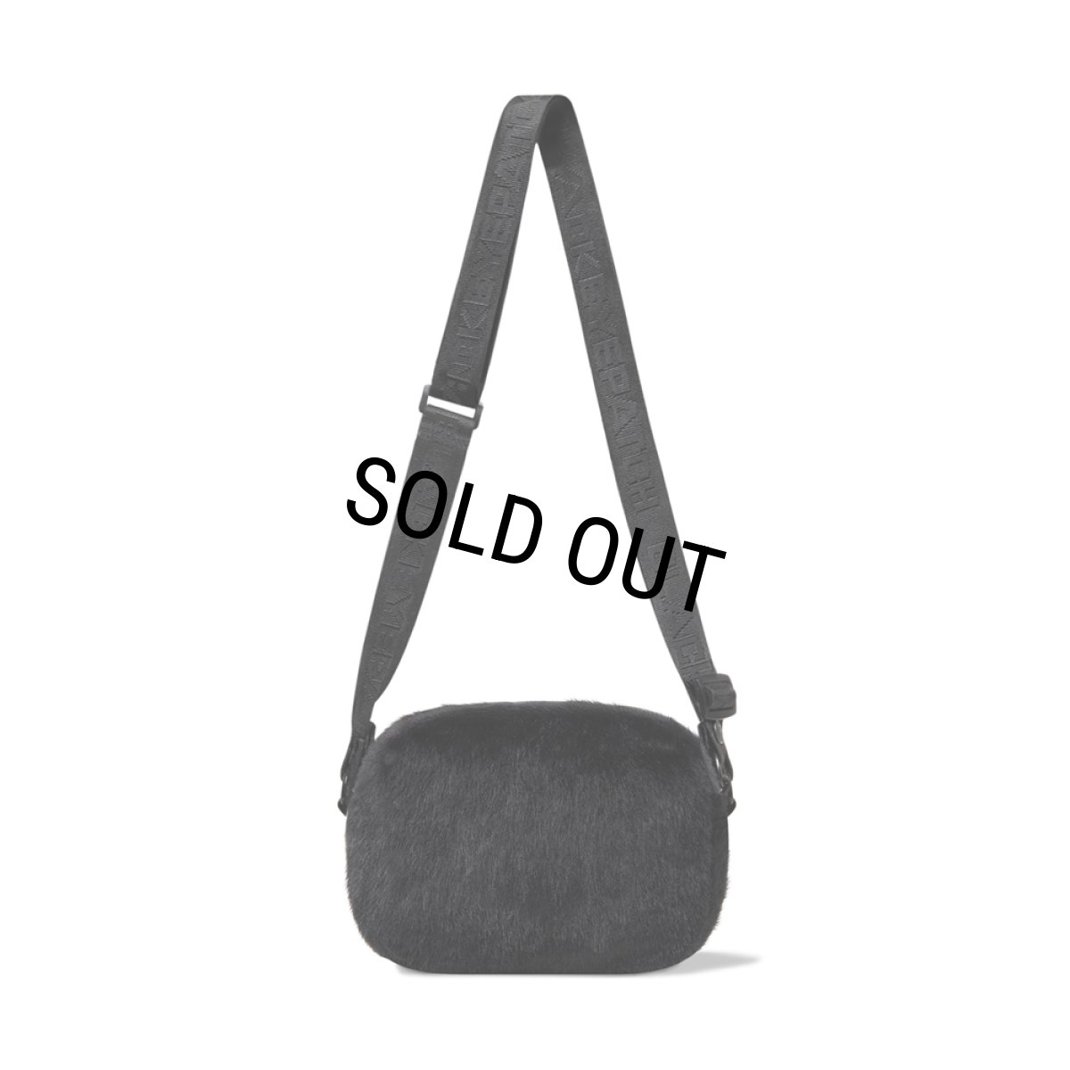 画像2: BlackEyePatch/OG LABEL FAUX FUR SHOULDER BAG（BLACK） (2)