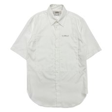 画像1: DAIRIKU/"Benjamin" W-PKT Dress H-S Shirt（White）［ダブルポケットドレスシャツ-26春夏］ (1)